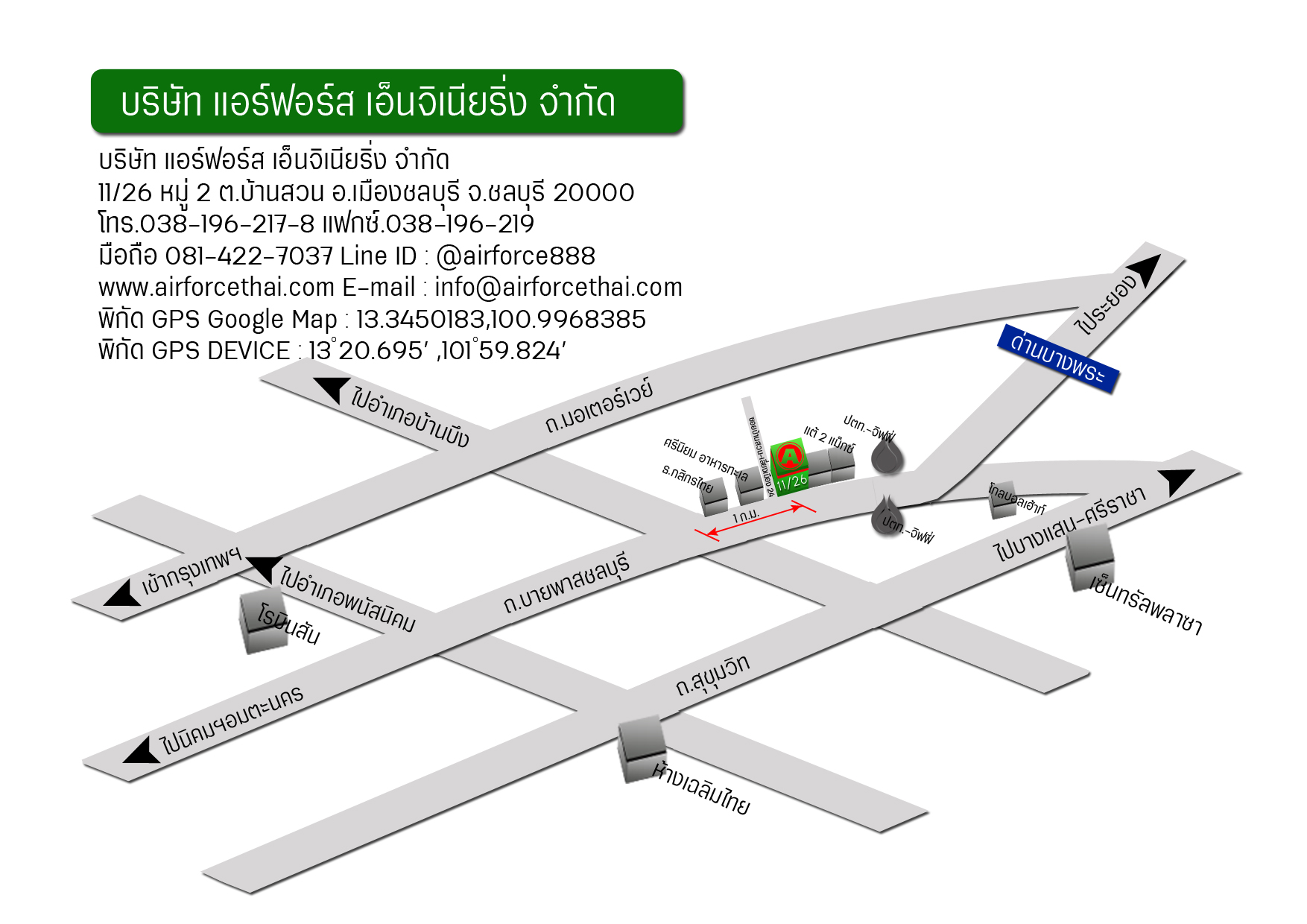 Airforce's Map | airforcethai