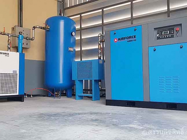 เครื่องปั๊มลมชัยภูมิ | SCREW AIR COMPRESSOR