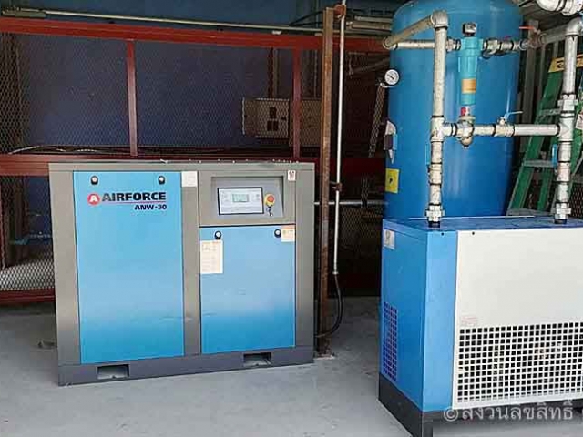 เครื่องปั๊มลมแม่ฮ่องสอน | SCREW AIR COMPRESSOR