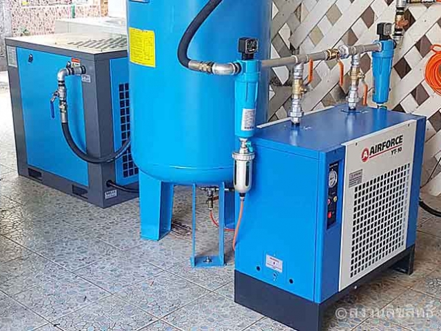 เครื่องปั๊มลมเชียงราย | SCREW AIR COMPRESSOR