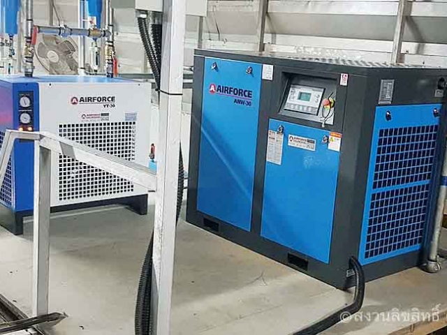 เครื่องปั๊มลมบุรีรัมย์ | SCREW AIR COMPRESSOR