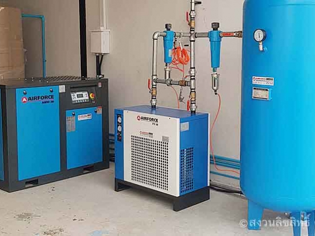 เครื่องปั๊มลมนครศรีธรรมราช | SCREW AIR COMPRESSOR