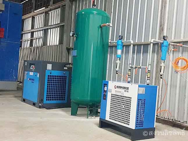 เครื่องปั๊มลมสุโขทัย | SCREW AIR COMPRESSOR