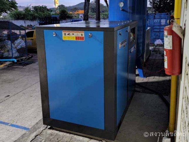 เครื่องปั๊มลมสุพรรณบุรี | SCREW AIR COMPRESSOR