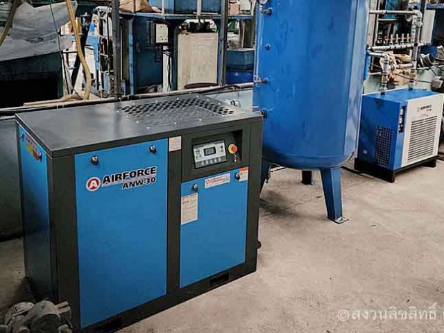 เครื่องปั๊มลมกระบี่ | SCREW AIR COMPRESSOR