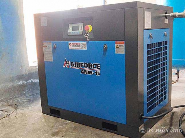 เครื่องปั๊มลมลำพูน | SCREW AIR COMPRESSOR