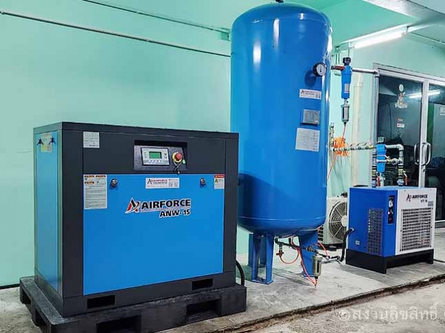 เครื่องปั๊มลมหนองคาย | SCREW AIR COMPRESSOR