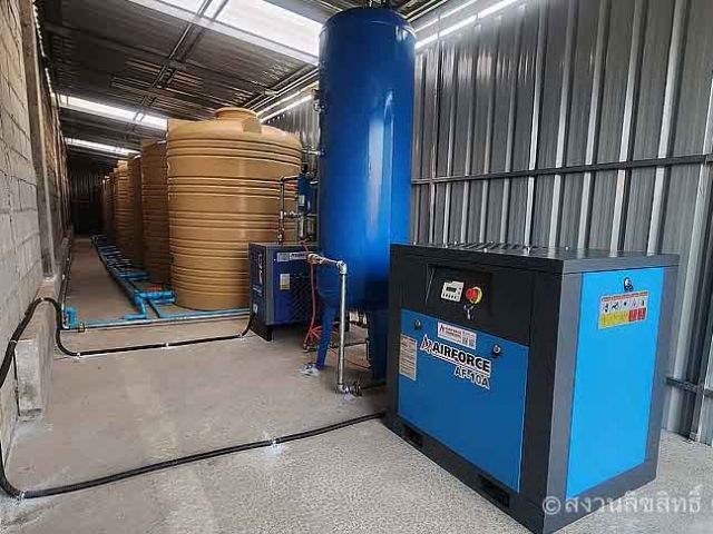 เครื่องปั๊มลมสตูล | SCREW AIR COMPRESSOR
