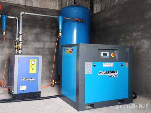 เครื่องปั๊มลมกรุงเทพมหานคร | SCREW AIR COMPRESSOR