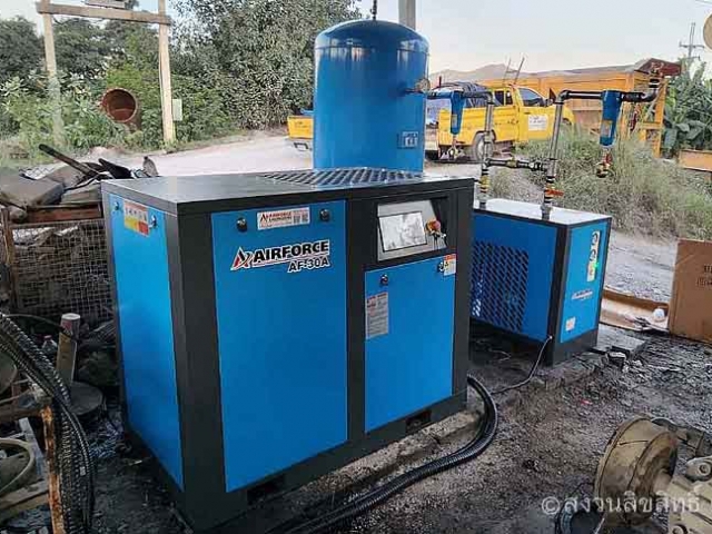 เครื่องปั๊มลมสมุทรปราการ | SCREW AIR COMPRESSOR