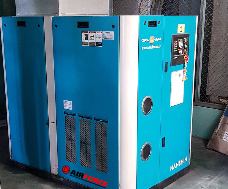 รับซ่อมเครื่องอัดอากาศ HANSHIN | SCREW AIR COMPRESSOR – บริษัท แอร์ฟอร ...