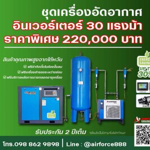 ปั๊มลมสกรูราคาถูก | เครื่องอัดอากาศแบบสกรู